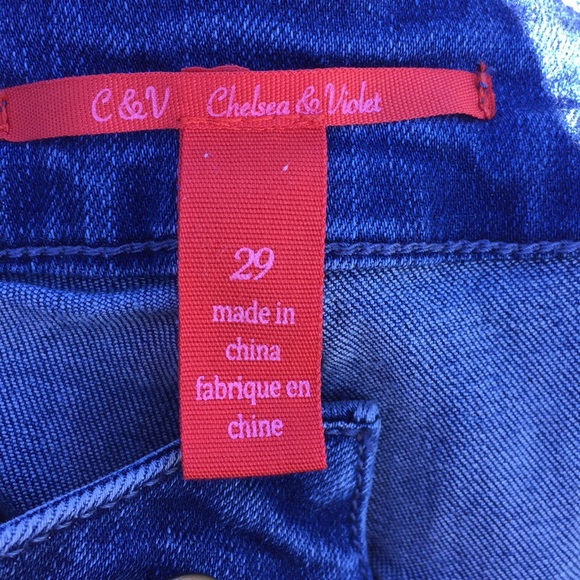 C&V Chelsea & Violet jeans - Picture 3 of 4